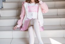 风之领域写真 NO.026 粉红日系白丝 [48P/187M]-妹子图