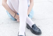 风之领域写真 NO.028 蓝色梦幻白丝 [50P/182M]-妹子图