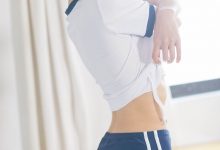 体操服美女性感长腿翘臀写真图片-妹子图