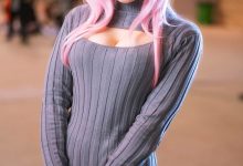 性感巨乳索尼子cosplay写真图片-妹子图