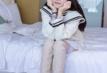 [BoBoSocks袜啵啵]NO.282 小甜豆-长靴、高跟鞋、白丝大腿袜[140P+1V／5.85GB]-妹子图