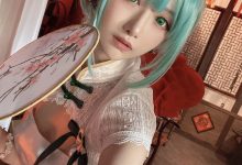 Shika小鹿鹿 - 初音 韶华 [13P+2V-80MB]-妹子图