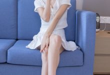 [BoBoSocks袜啵啵]NO.258 小沫-贝壳头板鞋、白棉袜[149P+1V／5.54GB]-妹子图