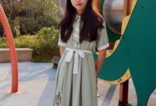 初夏女神 NO.002 雪糕 法式复古连衣裙搭36码白皮鞋[102P+1V-6.32GB]-妹子图