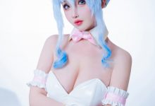 rioko凉凉子 - NO.108 雪女兔女郎 [48P+6V-818MB]-妹子图