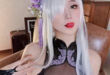 [三度_69] 紫色旗袍 [37P+3V-320M]-妹子图