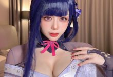 九言 Genshin Impact 雷電書軍 [31P+5V-346MB]-妹子图