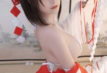 蜜汁猫裘 NO.045 巫女 [61P-702MB]-妹子图