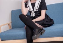 [SSA丝社]超清写真 NO.113 穗子 腿模穗子教你穿黑色系JK制服[156P-2.24GB]-妹子图
