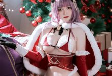 半半子 - 兔子圣诞节 Christmas Bunny Aike [41P-457MB]-妹子图