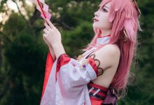 桃墨公子 - NO.04 八重神子 [23P-252MB]-妹子图