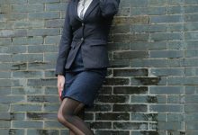 [IESS异思趣向] 2022.04.25 丝享家1070：小婕《红鞋职业装》[88P／116MB]-妹子图