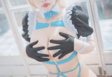 DJAWA Photo -  Zzyuri - Asuna’s Maid Mansion S-version [30P-401MB]-妹子图