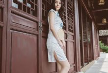 SSA丝社 No.111 丽萍 烈日下的清新旗袍-妹子图