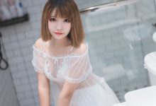 喵糖映画 VOL.025 半透浴室JK少女-妹子图