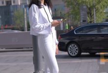 精选街拍作品 NO.0055 极品性感白裤美女高清原图[315P／354MB]-妹子图
