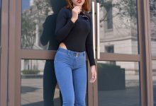 精选街拍作品 NO.0084 紧身牛仔美女原图[137P／225MB]-妹子图