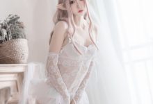 喵糖映画 VOL.181 纯白精灵-妹子图