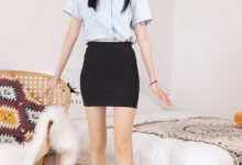 [BoBoSocks袜啵啵]NO.076 稚予-建行制服、平底鞋、肉丝[134P+1V／6.20GB]-妹子图