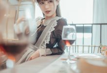 喵糖映画 VOL.147 白色泳装之温泉-妹子图