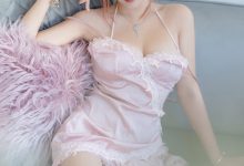 喵糖映画 VOL.198 粉色睡裙-妹子图