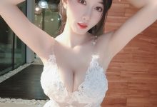 小玉吃果冻 - 白色蕾丝镂空[12P-45MB]-妹子图