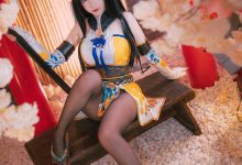 雪晴Astra (雪晴嘟嘟)  永劫无间黑胡桃 [12P-176MB]-妹子图