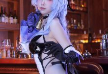 [水淼aqua] 甘雨同人魅魔 [75P-89.6MB]-妹子图