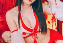 霜月shimo - NO.69 Fox Miko [14P-535MB]-妹子图