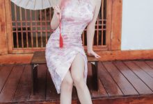 仙女月 - 粉色旗袍 [20P-170MB]-妹子图