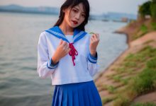 [YITUYU艺图语]2022.02.02 JK少女 一只橙子[47+1P／327MB]-妹子图