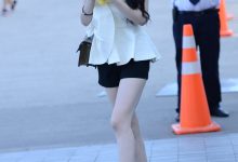 都市丽人戴着黑色口罩的漂亮美女 【35P-184MB】-妹子图