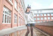 [YouMei尤美] 沈蜜桃 胸猛玩家戴好装备刺激吃鸡 [20P]-妹子图