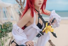 阿包也是兔娘 - NO.58 明日方舟 史尔特尔 [50P-808MB]-妹子图