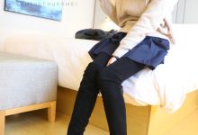 [誉铭传媒]袜足摄影 2019年 NO.015 黄棉袜裸足[150P／967MB]-妹子图