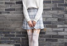 大生模拍 No.160 轩轩 JK拼接丝 [42P160MB]-妹子图