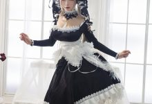 喵糖映画 VOL.127 黑巫女仆 [35P]-妹子图