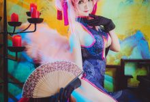 yui金鱼 NO.011 旗袍 玉藻前 [13P-168MB]-妹子图