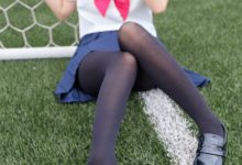 喵写真 VOL.009 球场上的黑丝校服 [75P-854MB]-妹子图