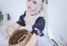 Coser衣衣 - NO.09 穹妹女仆 [28P-46MB]-妹子图