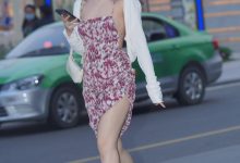 都市丽人碎花吊带裙少妇【94P-1.1G】-妹子图