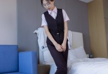 [BoBoSocks袜啵啵]NO.271 芝士-平底鞋、短肉丝、银行制服[147P+1V／6.04GB]-妹子图