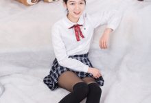 [SSA丝社]超清写真 NO.073 萱萱 JK制服黑丝写真集[122P-1.41GB]-妹子图