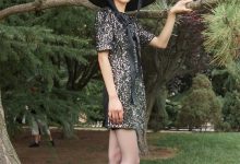 SIW斯文传媒 038 法式亮片山本桔梗小香风裙 - 丽莉 [63P-188M]-妹子图