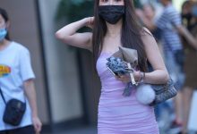 都市丽人紫色吊带包臀裙美女 [138P+2V-1.64G]-妹子图