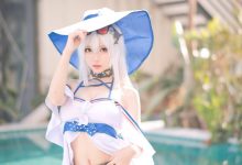 花柒Hana - NO.23 斯卡蒂泳装 [17P-38MB]-妹子图