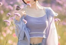 花柒Hana - NO.29 马鞭草 [15P-278MB]-妹子图