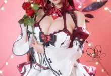 雨波 2月T1 Hololive IRYS官方服+情人節睡衣 [39P-275MB]-妹子图