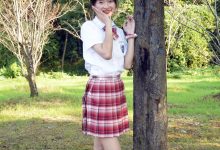 初夏女神 NO.100 安妮 草莓色JK[140P+1V／5.98GB]-妹子图