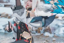 如月灰 - NO.24 申鹤 原神 [15P-55MB]-妹子图